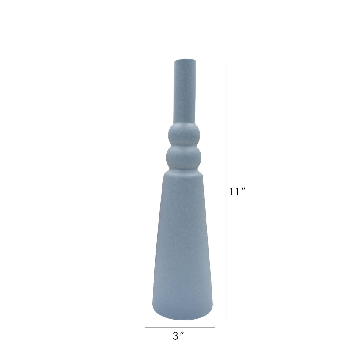 Handcrafted luxury ceramic flower vase with minimalist modern design for elegant home décor and contemporary Indian interiors
