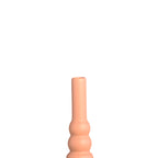 Handcrafted luxury ceramic flower vase with minimalist modern design for elegant home décor and contemporary Indian interiors