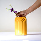 Modern rectangular vase for living room home decor India