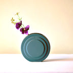 Aesthetic matte texture vase for minimalist home interiors