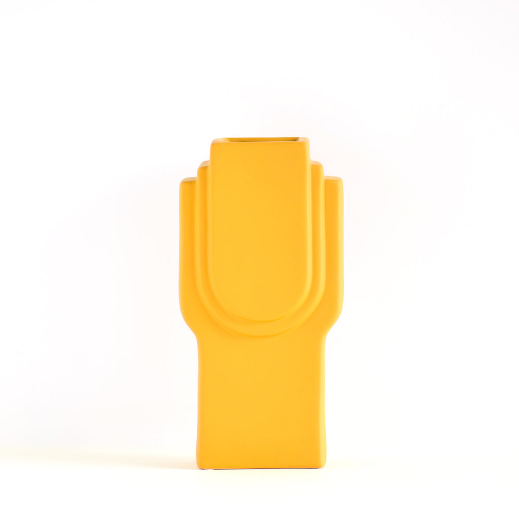 Stylish rectangular vase for Indian home interiors
