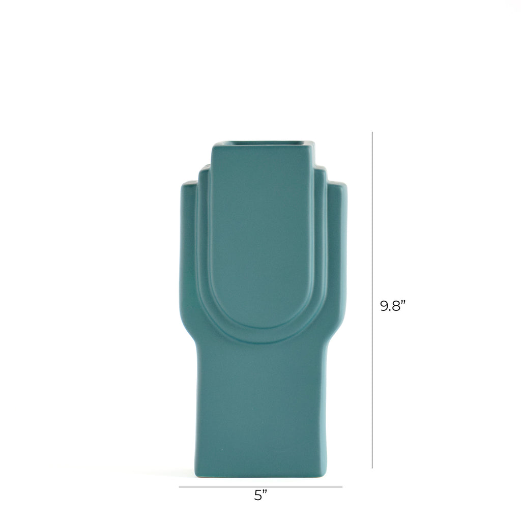 Stylish rectangular vase for Indian home interiors