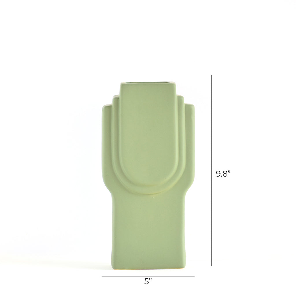 Stylish rectangular vase for Indian home interiors