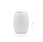 Luxury ceramic vase set with elegant floral styling displayed in a modern contemporary living room with premium home décor accents.