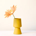 Modern luxury ceramic flower vase for living room table décor, elegant home decoration accessory in India